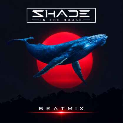 Portada BEATMIX: ballena y eclipse rojo